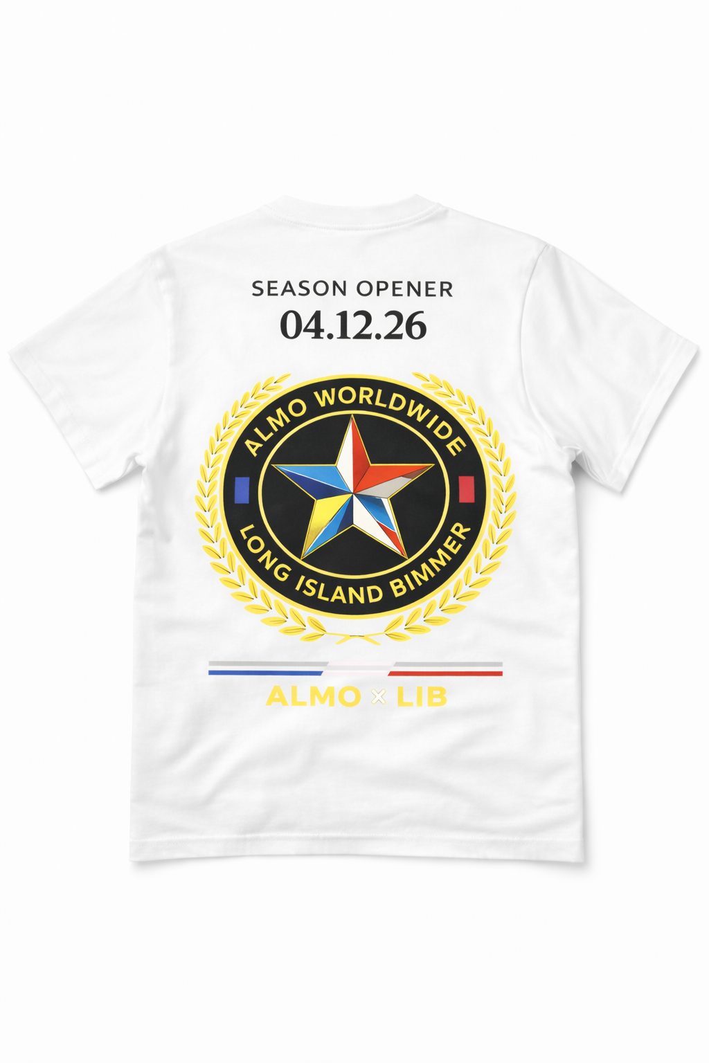 ALMO x LIB — Crest Tee