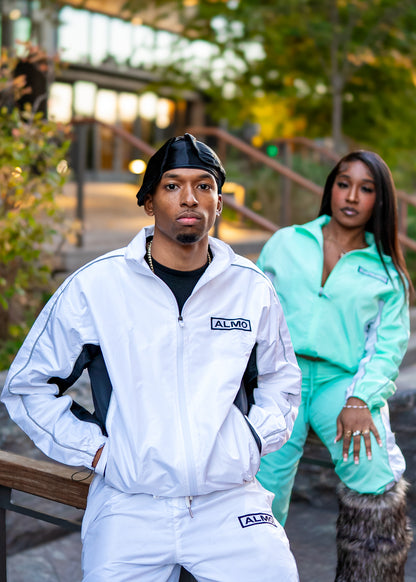White Static- Track Jacket