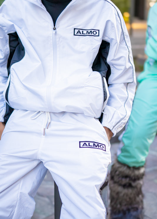 White Static- Track Jacket