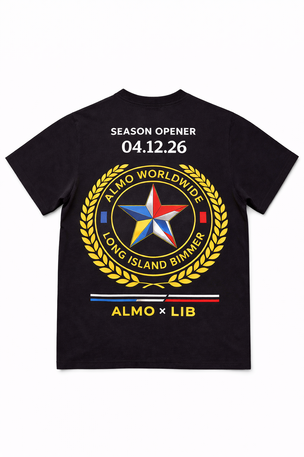 ALMO x LIB — Crest Tee