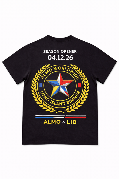 ALMO x LIB — Crest Tee