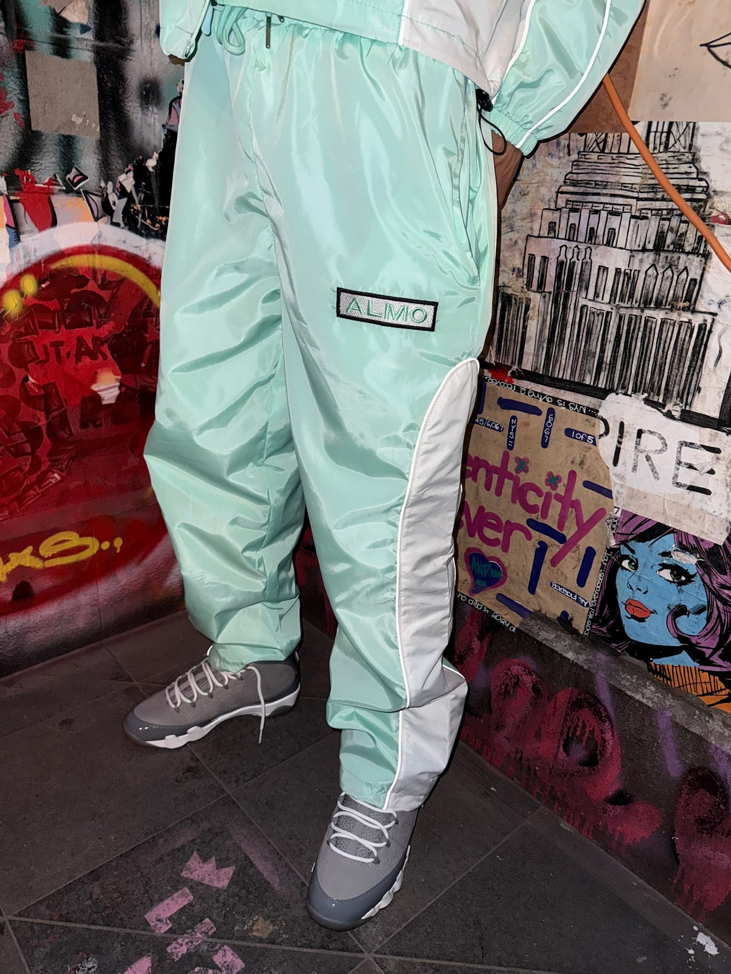 Glacier Mint- Track Pants