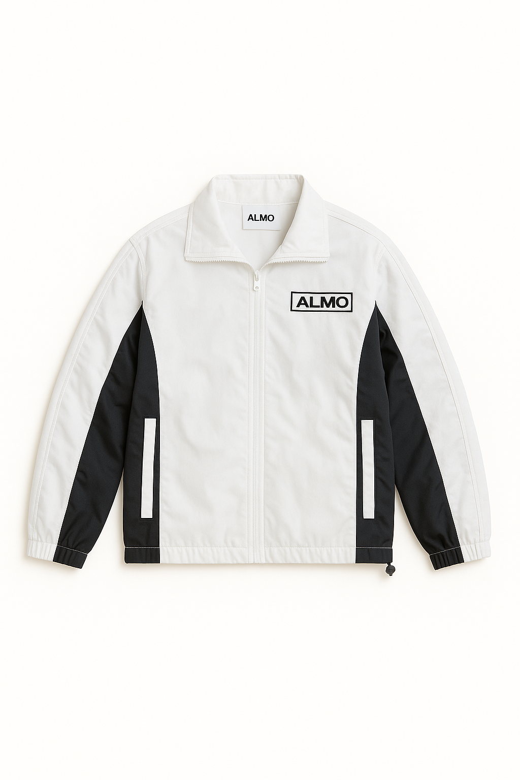 White Static- Track Jacket